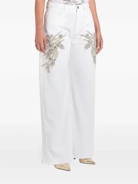 Pantaloni Marques'almeida clasici alb