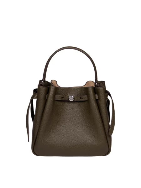 Tory Burch torebka tote skórzana Romy zielona