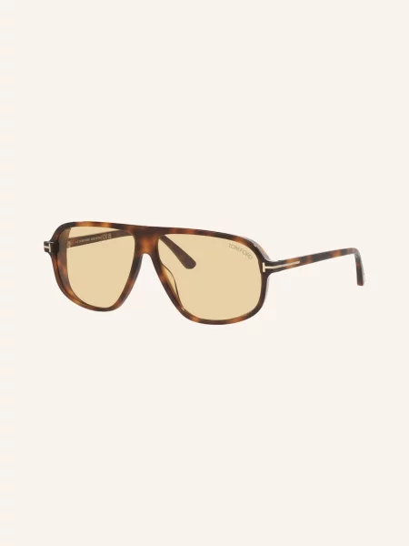 Tom Ford Okulary Przeciwsłoneczne Guillaume braun złote
