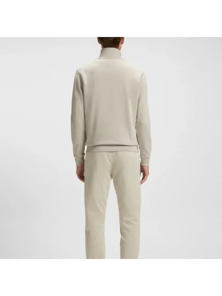 BOSS Bluza Zetrust jasny beżowy