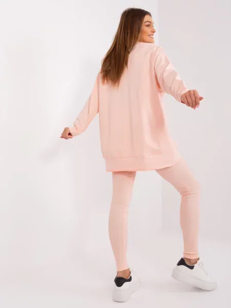 Pulover Fashionhunters roza
