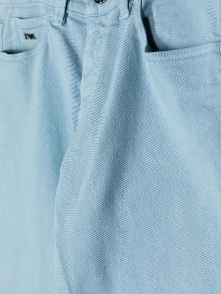 Jeansy dziecięce Emporio Armani niebieskie