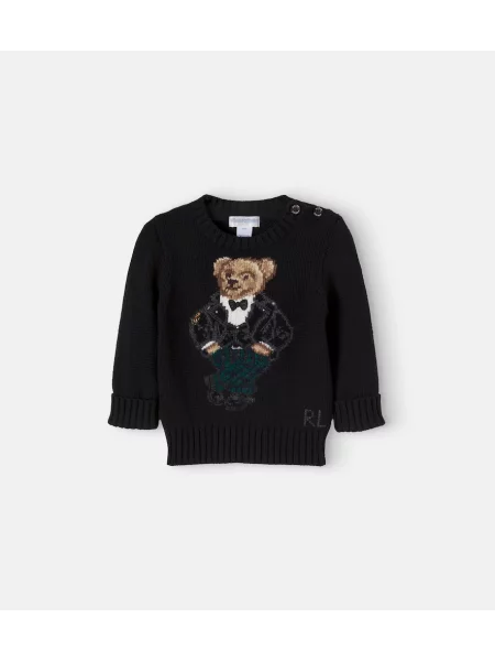 Gyerek pólóing Polo Ralph Lauren fekete