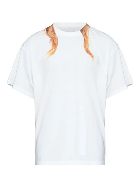 Tricou Mm6 Maison Margiela cu imagine alb