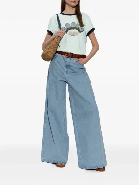 Tricou Zadig&voltaire cu imagine albastru