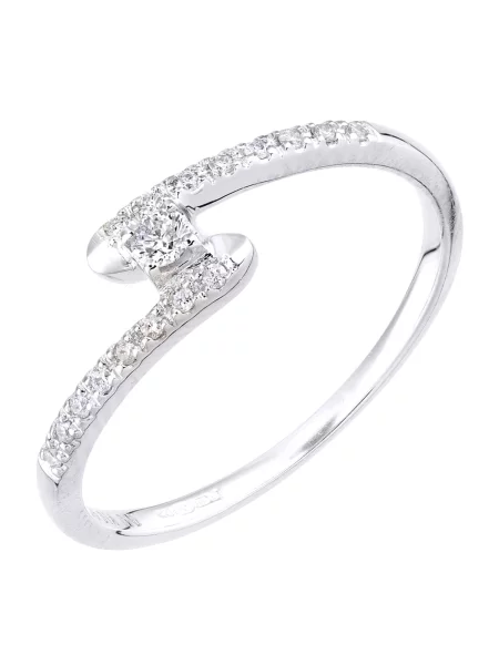 DIAMANT LETERNEL Prsteň strieborná