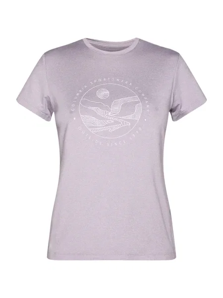COLUMBIA Tricou funcțional mov lavandă