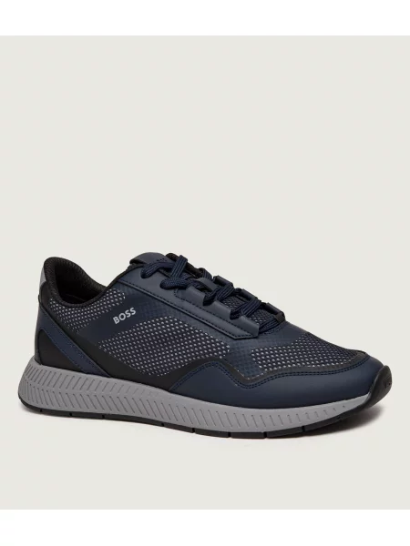 BOSS BLACK Sneakers Titanium_Runn_refthp negru