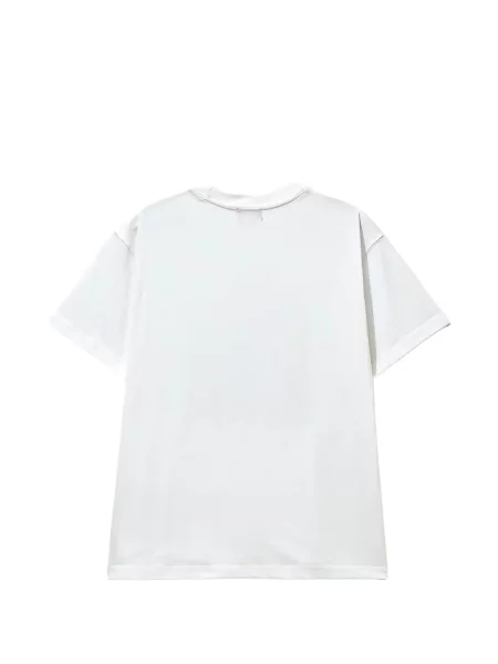 Tricou Thug Club cu imagine alb