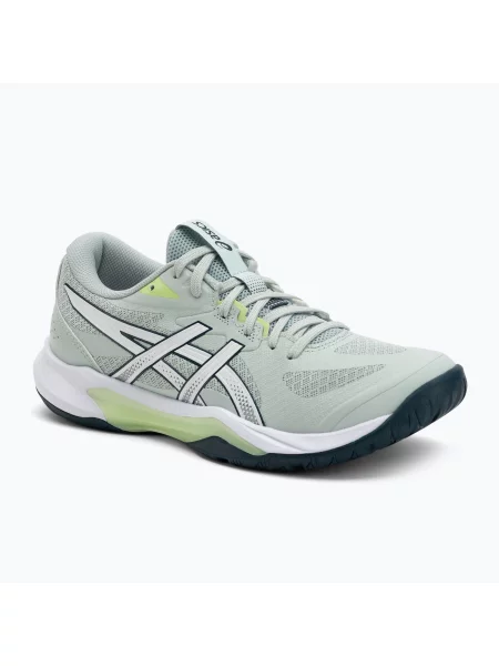 Încălțăminte de volei pentru femei ASICS Gel-Tactic 13 lichen rock/white alb