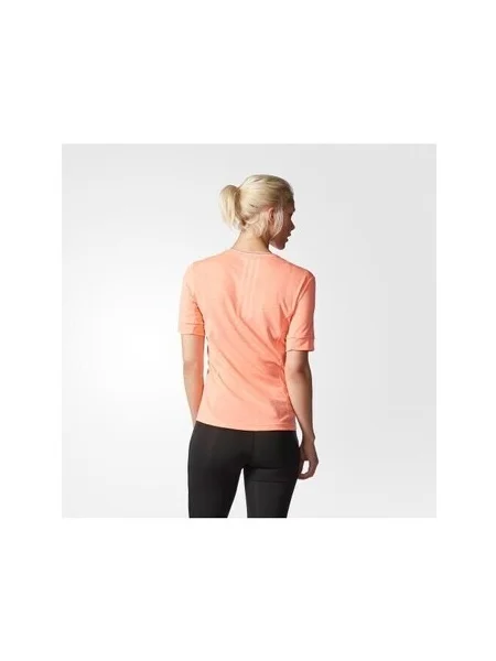 Tricou Adidas scurt portocaliu