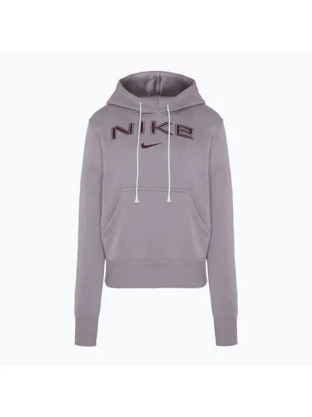 Дамски суитшърт Nike Sportswear Phoenix Fleece lightt violet ore / burgundy crush виолетово