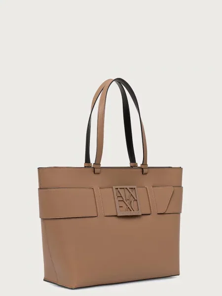 Armani Exchange сумка-шопер зі штучної шкіри