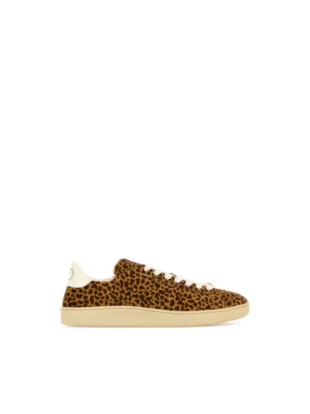 Sneakersy Valentino Garavani skórzane brązowe