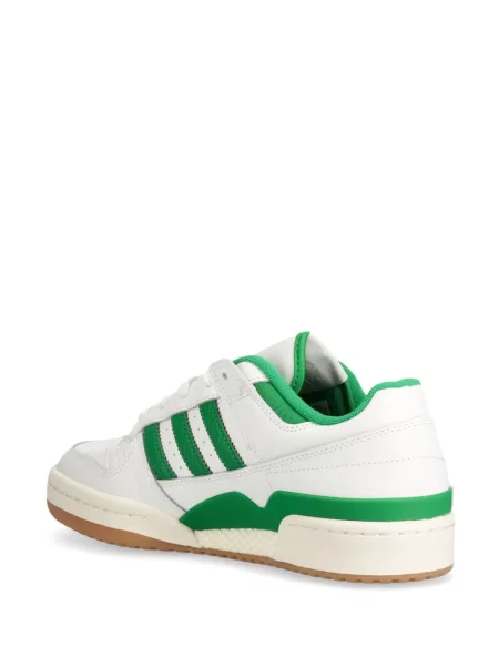Sneakersy Adidas Terrex w paski z nadrukiem skórzane czarne