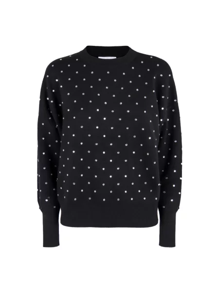 Sweter Paco Rabanne wełniany czarny