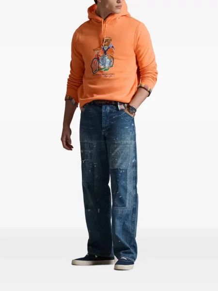 Pólóing Polo Ralph Lauren nyomtatás fehér