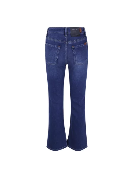 Jeansy dzwony 7 For All Mankind klasyczne dzwony niebieskie