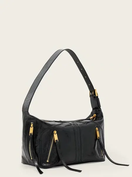 Кожаная сумочка Allsaints