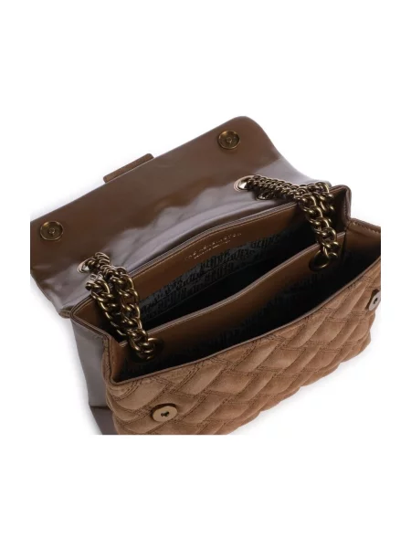 Crossbody kabelka Kurt Geiger London hnedá