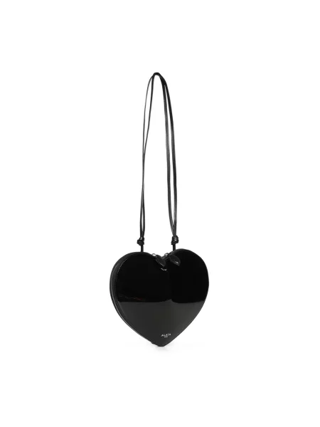 Torebka crossbody Alaïa skórzana czarna