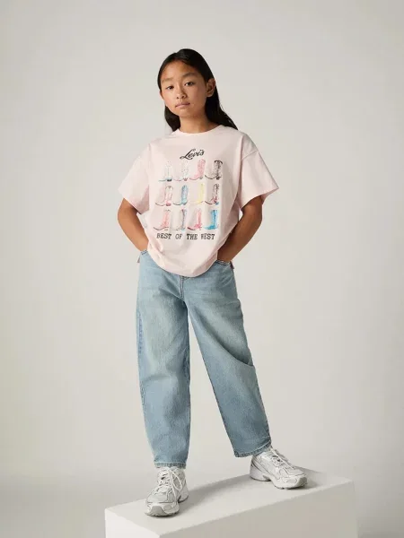 Levi's Kids Jeans BAGGY BARREL deschis albastru