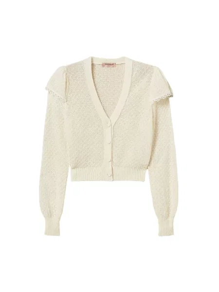 Sweter Twinset beżowy