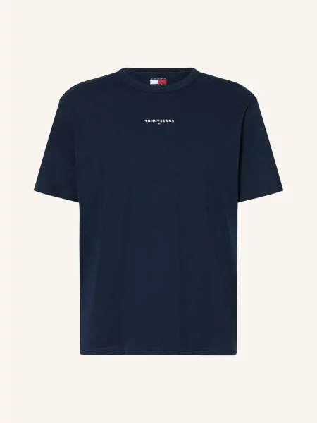 Tommy Jeans Tričko tmavě modrá