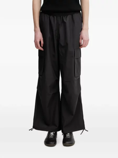 Pantaloni cargo Puma cu broderie negru