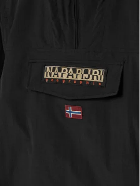 Napapijri Anorak stiliaus striukė Rainforest juoda