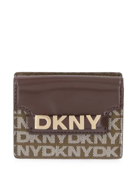 Portofel Dkny cu imagine maro