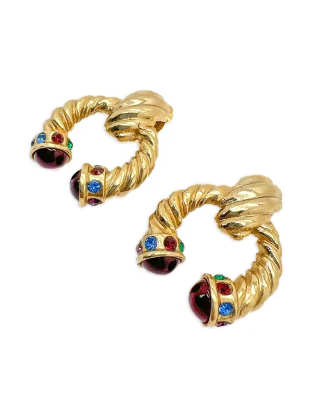 Σκουλαρίκια Jennifer Gibson Jewellery χρυσό