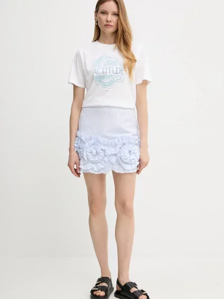 Twinset spódnica mini ołówkowa niebieski