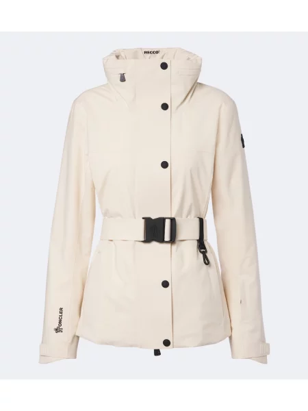 Opásaný lyžařská bunda Moncler Grenoble béžová