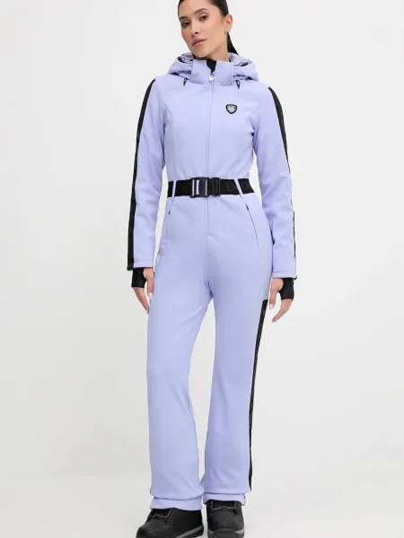 Ски гащеризон Emporio Armani виолетово