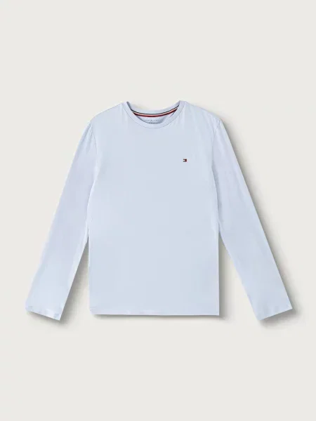 Тениска с дълъг ръкав Tommy Hilfiger синьо
