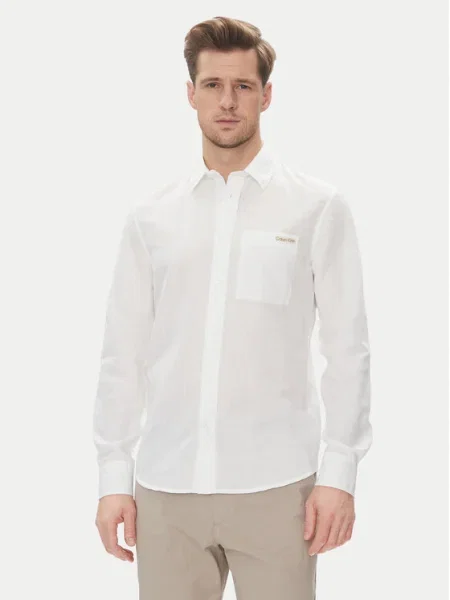 Calvin Klein Jeans Cămașă alb