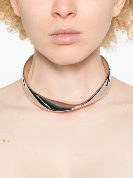 Colier Eddie Borgo argintiu