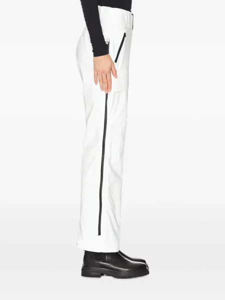 Pantaloni de schi Aztech Mountain alb