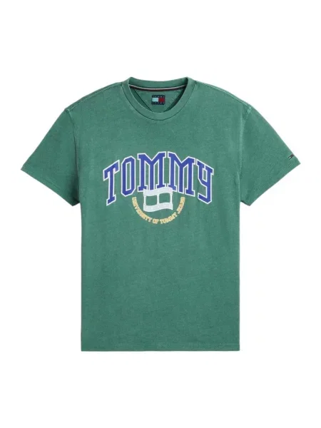 Tričko Tommy Hilfiger zelená