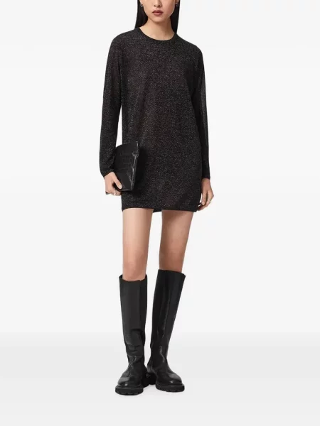 Rochie Allsaints cu imagine negru