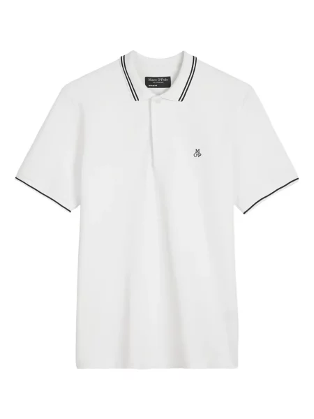 Polo Marc O'polo cu dungi alb