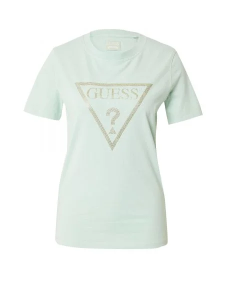 GUESS Tricou mentă verde