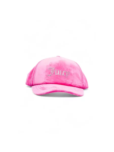 Czapka z daszkiem Juicy Couture różowa