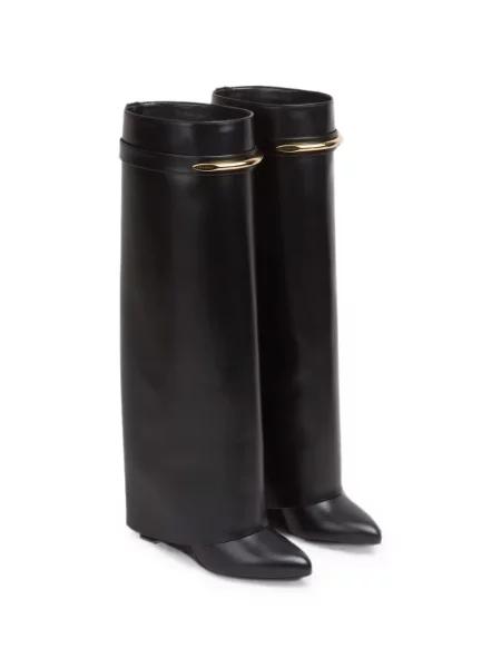 Botine Givenchy din piele negru