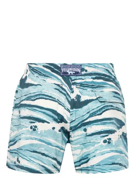 Spodní díl plavek Maison Kitsuné modrý