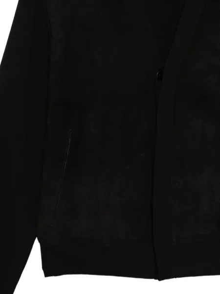Cardigan Tom Ford din piele de căprioară negru