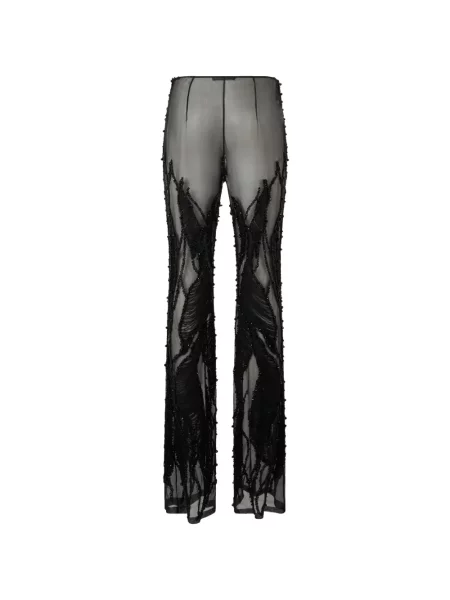 Pantaloni Alberta Ferretti negru