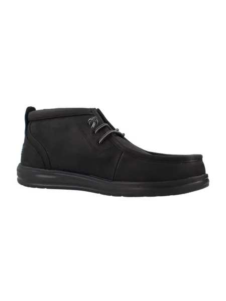 Pantofi Heydude din piele negru