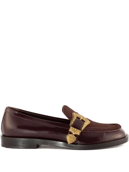 Pantofi loafer Roberto Festa cu cataramă roșu